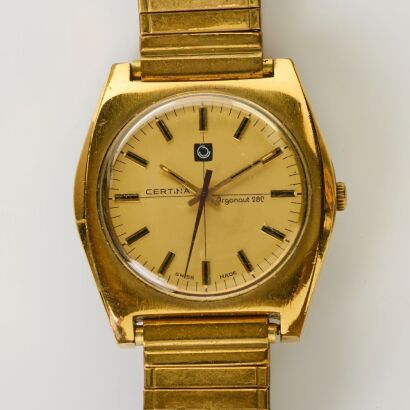 Gold Capped, Certina Argonaut 280 Automatic Wristwatch, circa 1960 - 1970's