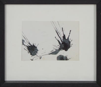 A Print of Max Gimblett All mind/no mind 1-7