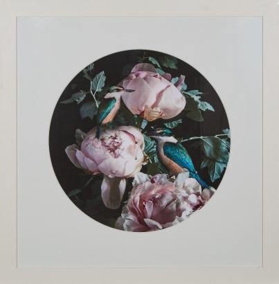 A Signed Print by Lucy C, 'Princess in Peonies'
