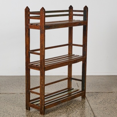 A Vintage Wooden Rack