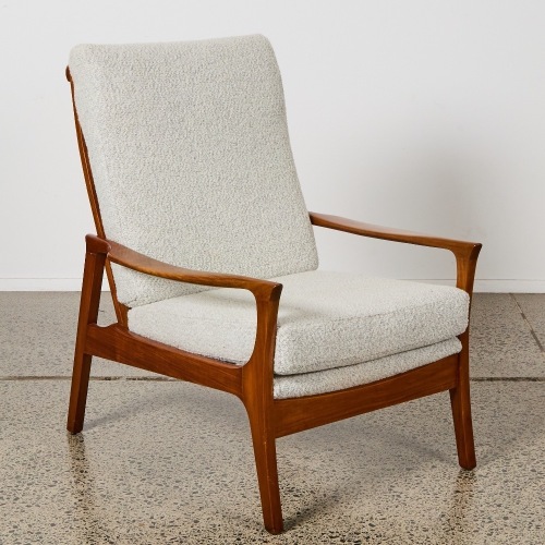 A Mid-Century Don Danart Mahogany Armchair