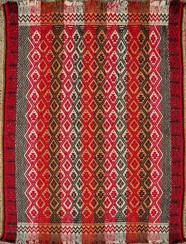 A Hand-Woven Woollen Kilim