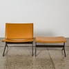 A Braccio Accent Chair and Footstool - 2