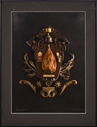 A Framed Limited Edition Print titled 'Gentleman' By Anna Church 10/50 AF