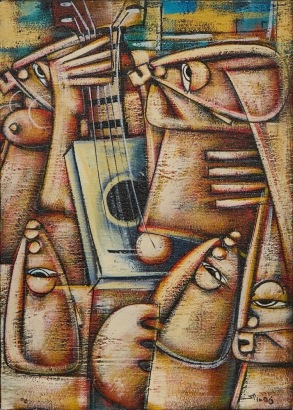 A Cubism Original Painting
