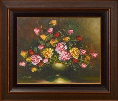 A Flower Still Life Painting by Fields