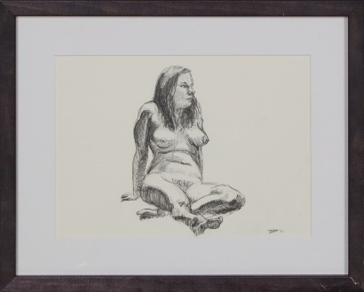 An Original Pencil Nude Study