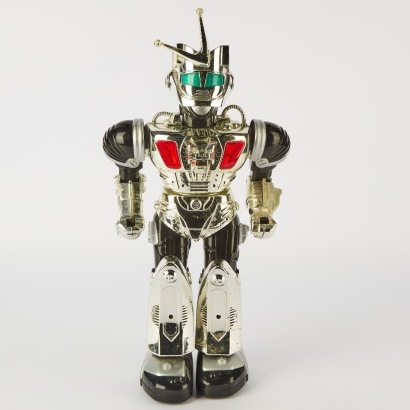 A Vintage Star Warrior Robot