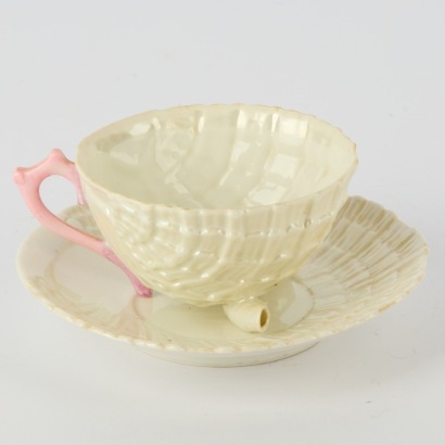 A Shell Cup and Saucer