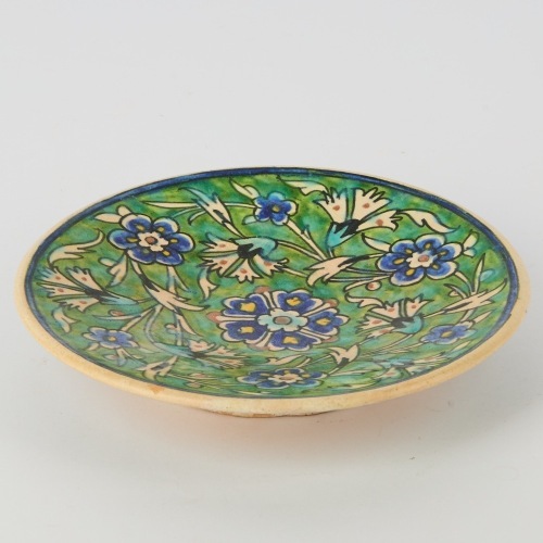 A Hand-Painted Moroccan Plate