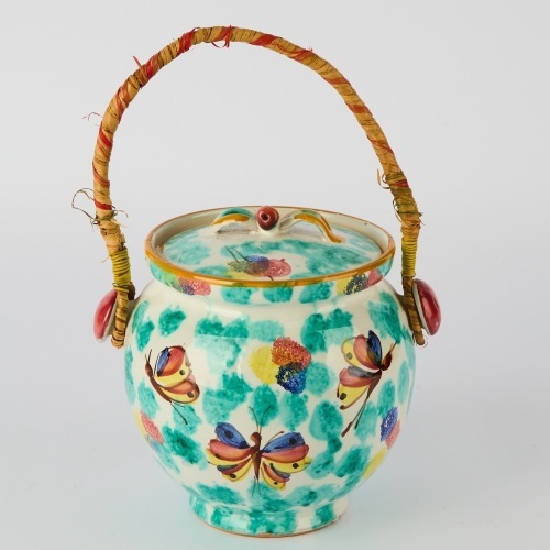 An Italian Biscuit Barrel