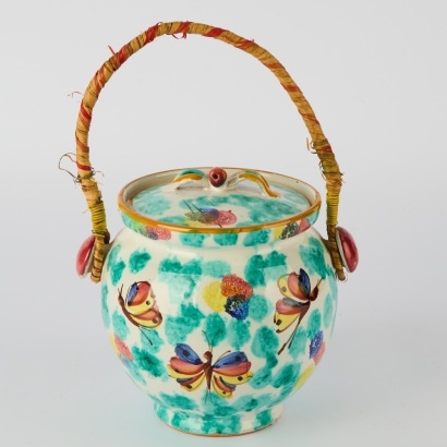 An Italian Biscuit Barrel