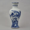 A Chinese Blue and White 'Landscape' Vase