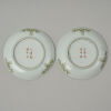 A Pair of Chinese Qing Dynasty Guangxu Period Famille Rose 'Floral' Saucers - 2