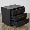 A Solso Side Table in Black - 2