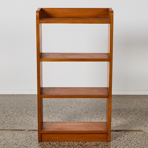 A Solid Wood Bookshelf Unit
