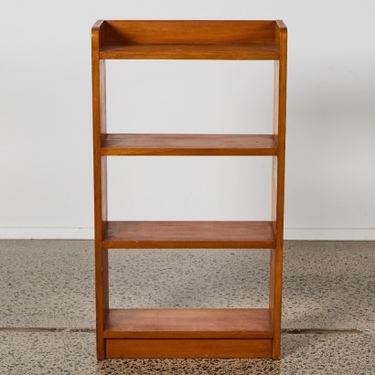 A Solid Wood Bookshelf Unit