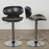 A Pair of Saddle-Seat Bar Stools - 2