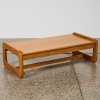 A Mid-Century Sleigh-Base Coffee Table