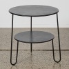 An Industrial Two-Tier Side Table