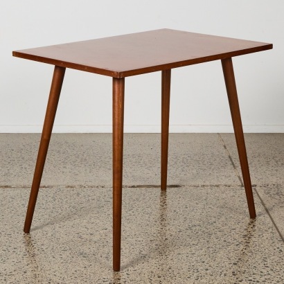 A Mid-Century Minimal Hall Table