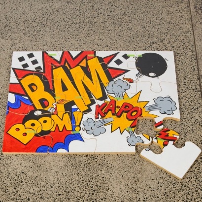 A Large Pop Art Puzzle