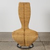 A Tom Dixon style Marsh Straw "S" Chair - 2