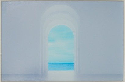 A Large Arched Doorway-to-Ocean Picture