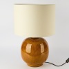 A Large Pottery Lamp