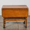 A Chapman-Taylor Arts and Crafts Drop-Leaf Trolley Table - 3