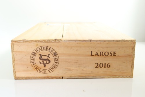 (6) 2016 Stonyridge Vineyard Larose, Waiheke Island (OWC)