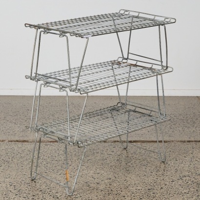 A Set of Industrial Modular Stacking Shelves