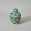 A Chinese 18th-19th Century Famille Verte 'Crane' Tea Caddy (repair to lid) - 3