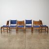 A Mid-Century Otto Larsen Table and Six Dining Chars - 5