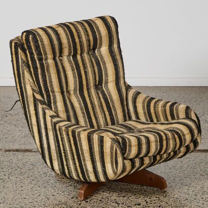 A Miniature Mid-Century Armchair