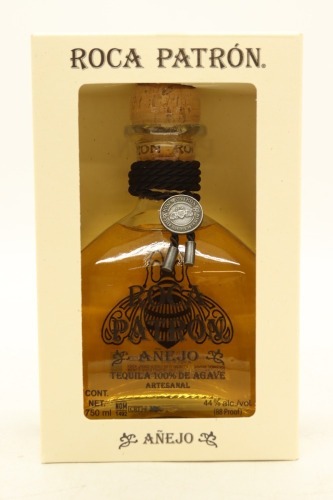 (1) Roca Patron Tequila Anejo, Jalisco, 750ml, 44% ABV (GB)