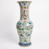 A Chinese Late 17th to Early 18th Century Blue and White and Enamelled &lsquo;Dragon and Figural&rsquo; Handled Vase (Ming Dynasty Jiajing Year Mark ) - 2