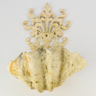 A Vintage Cast Hanging Planter