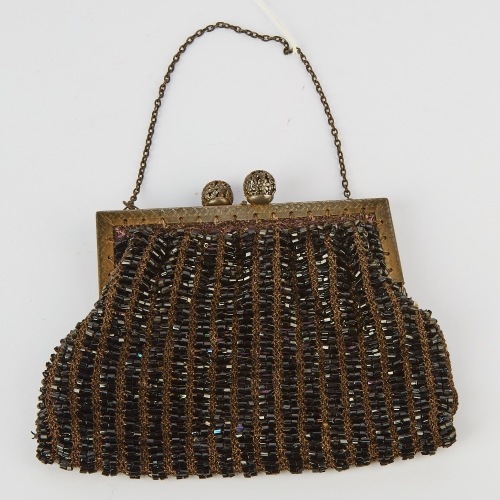 An Art Deco Beaded Purse