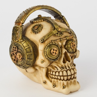 A Steampunk Skull