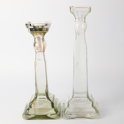 A Pair of French Country Collection Candleholders