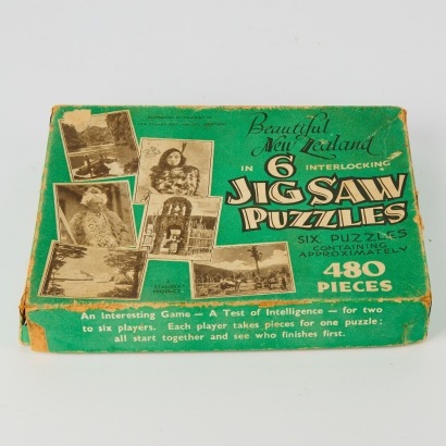 A Vintage Beautiful New Zealand Jigsaw Puzzle