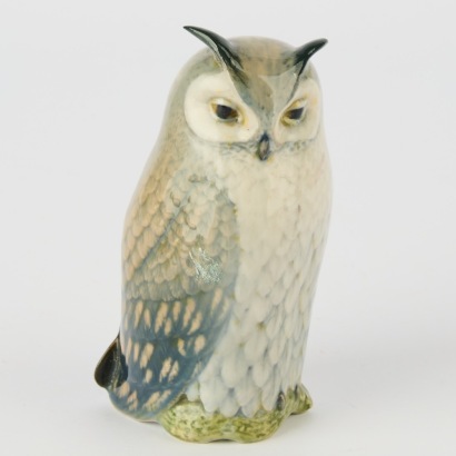 A Royal Copenhagen Owl Designed by Theodor Madsen