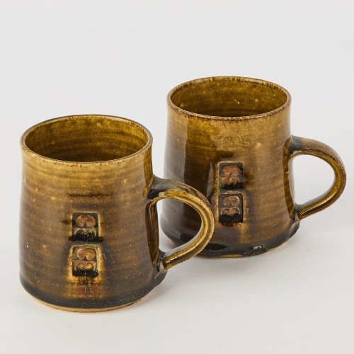 A Pair of Chester Nealie Coffee Cups