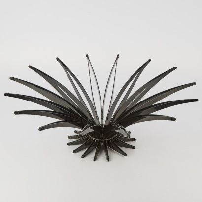 A Black Arbolito Fruit Bowl by Christopher Metcalfe for Essenze