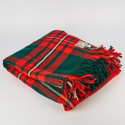 A Kaiapoi Princess Margaret Tartan Travel Rug