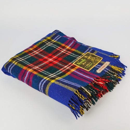 A Napier McBeth Tartan Travel Rug