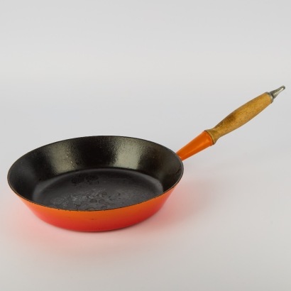 A Vintage Le Creuset Cast Iron Skillet