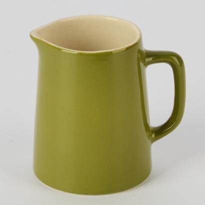 A Crown Lynn Hotelware Colour Glass Jug, Shape 715-01