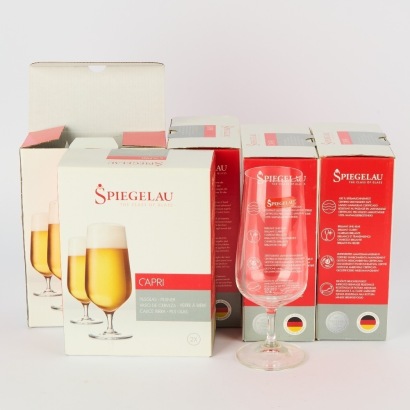 A Set of Ten Spiegelau 'Capri' Beer Glasses